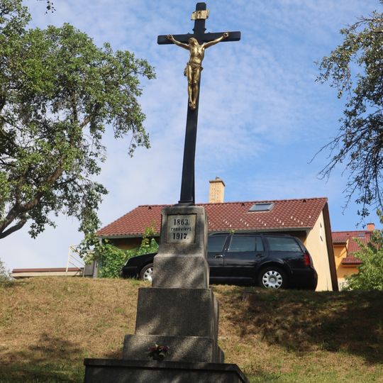 Kříž na Koželužské ulici