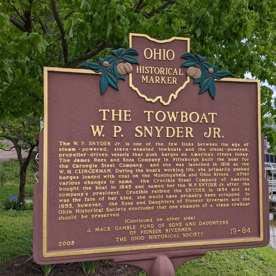 The Towboat W. P. Snyder Jr.