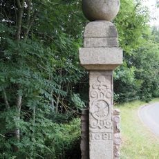 The Bowles Comprising 2 Gatepiers At The Junction Of B3181 And The Lane To Poltimore 100 Metres South Of New Lodge
