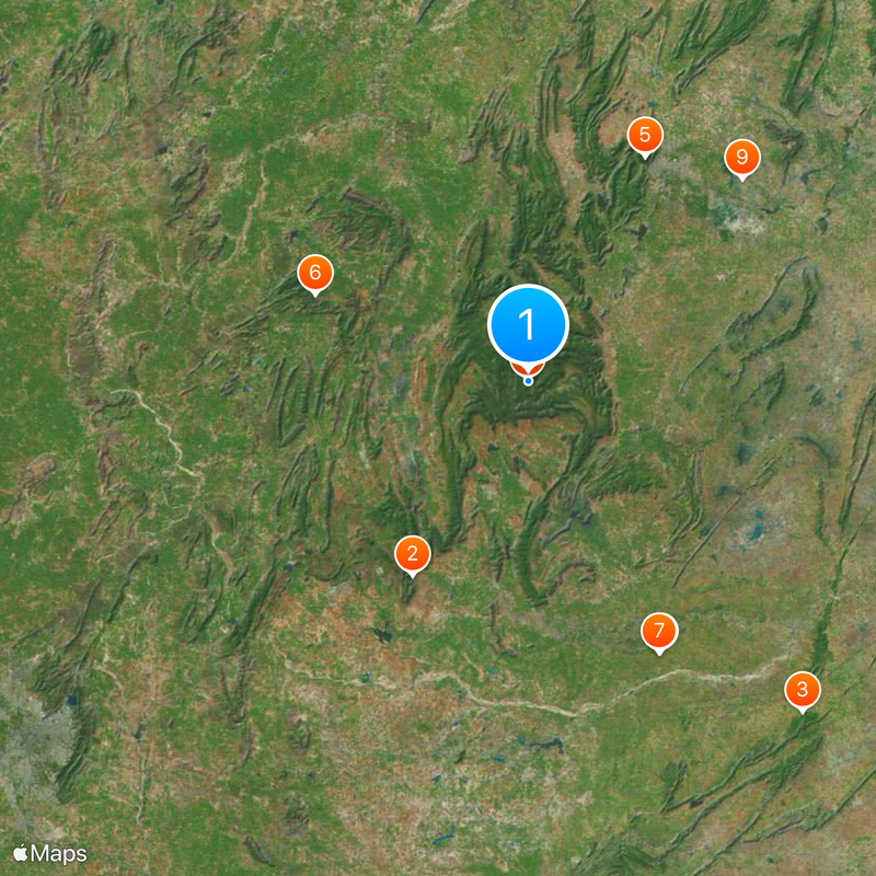 Sariska Tiger Reserve Map