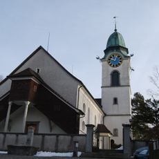 Reformed church with rectory