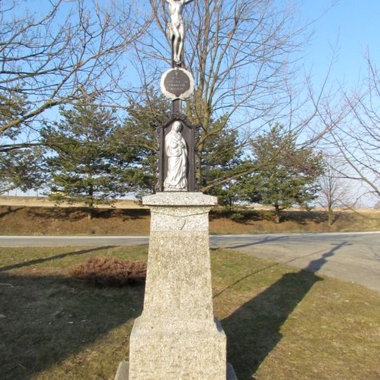 Wayside cross in Slavičky