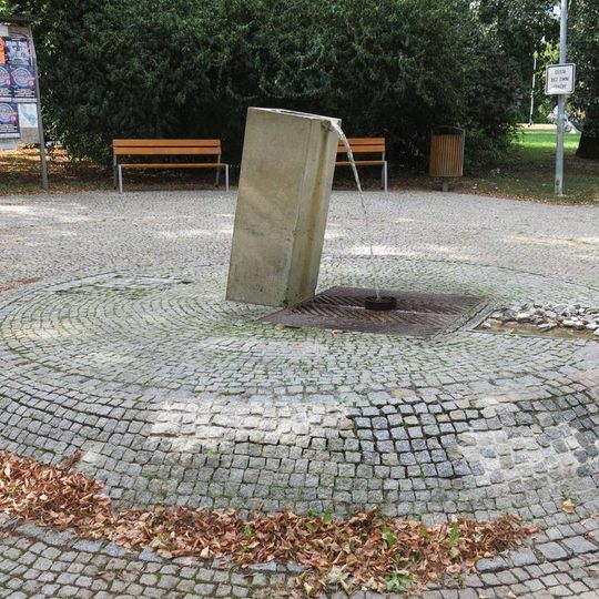 Fontána 1 v Městských sadech v Ústí nad Labem