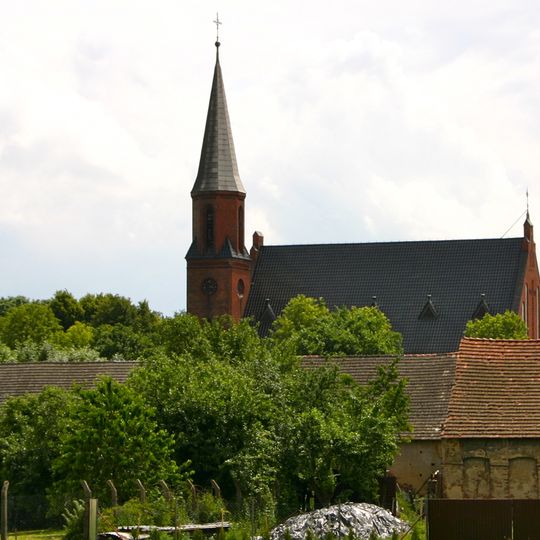 Saint Valentine church in Walce