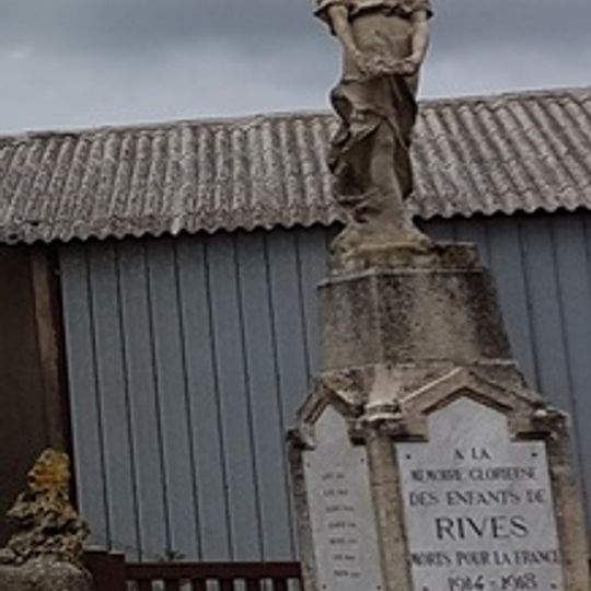 Monument aux morts de la guerre de 1914-1918 de Les Rives