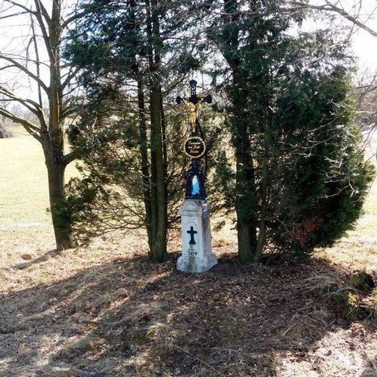 Kříž na západním okraji Kalhova