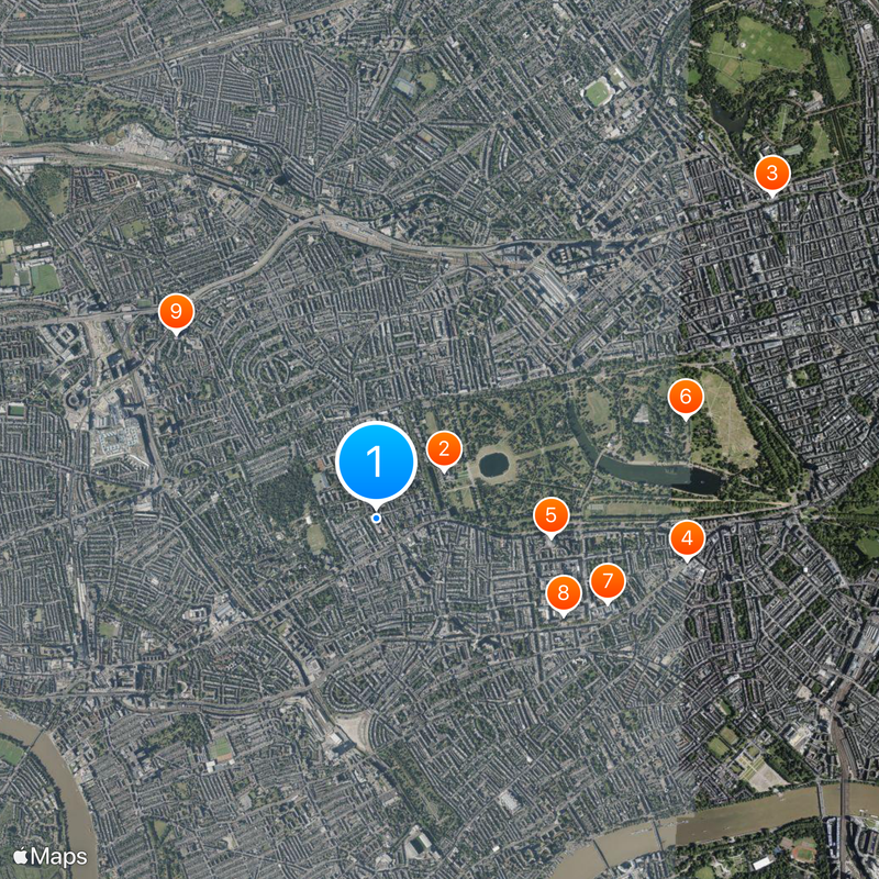 Royal Borough of Kensington and Chelsea Map