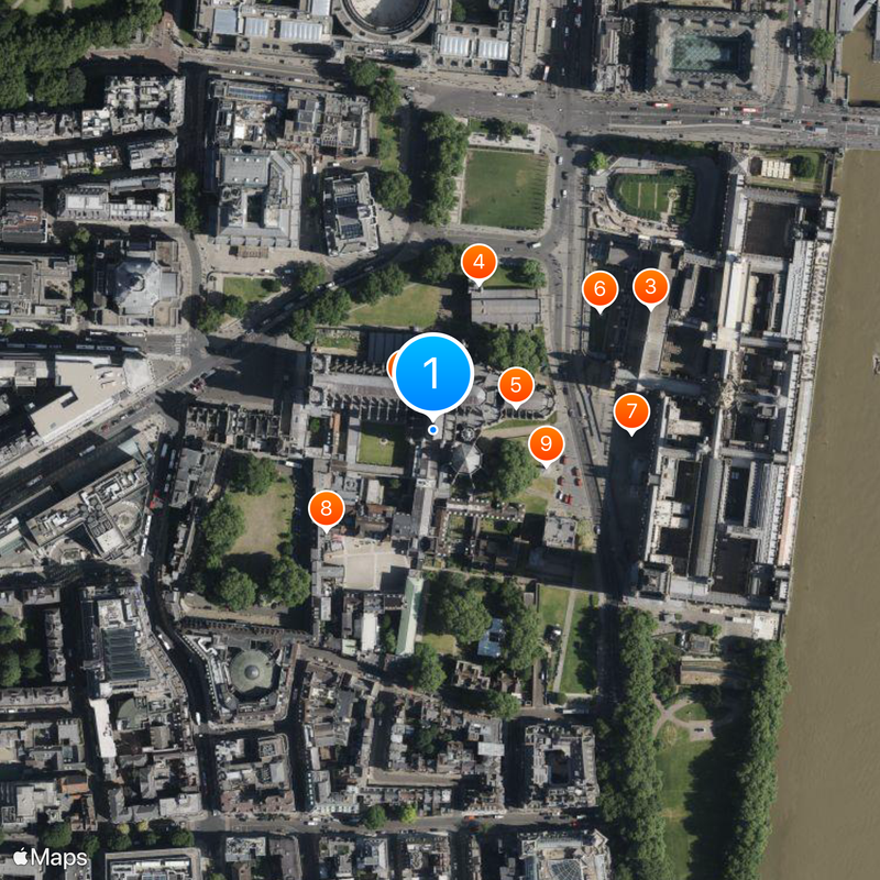Poets' Corner Map