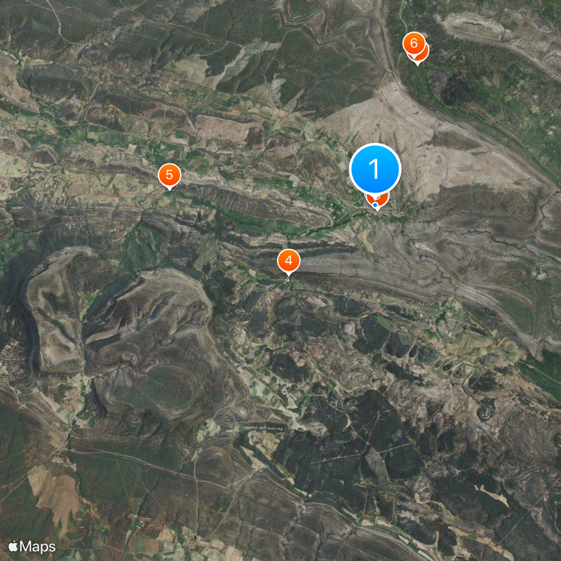 Santo Domingo de Silos Map