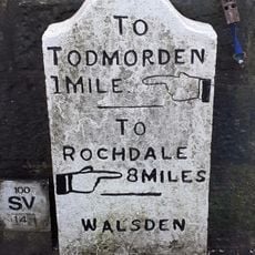 Milestone Next To Number 371 At Ngr Sd 930227