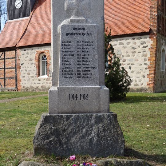World War I memorial Berlitt