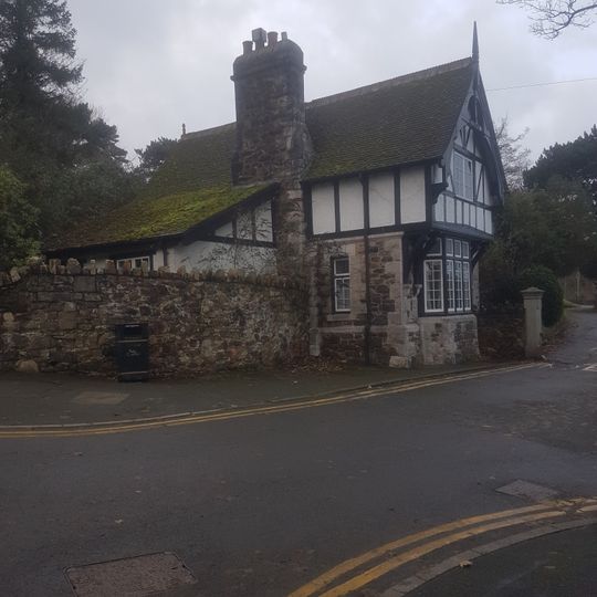 Bodlondeb Lodge to SE of main house