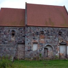 Kaplica templariuszy, później gorzelnia, ob. magazyn, poł. XIII