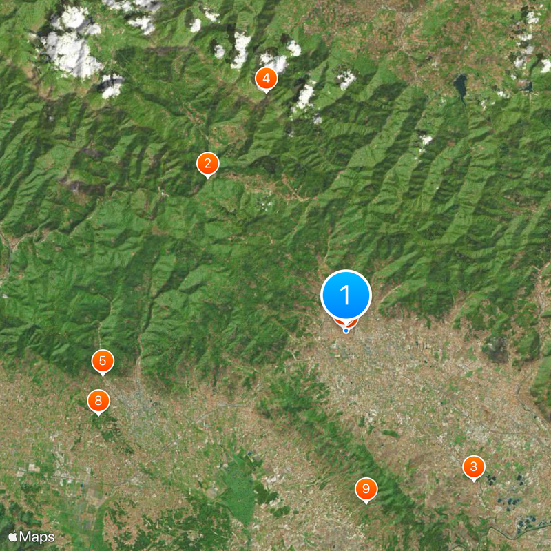 Province of Pistoia Map