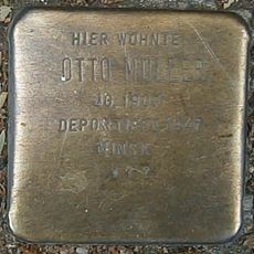 Stolperstein dedicated to Otto Müller