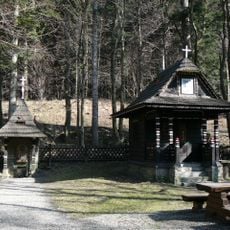 Altán nad pramenem Cyrilky