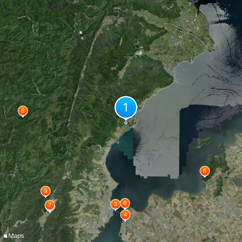 Biwako Seikei Sport College Map