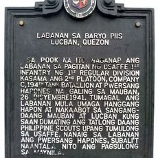 Battle of Barrio Piis historical marker