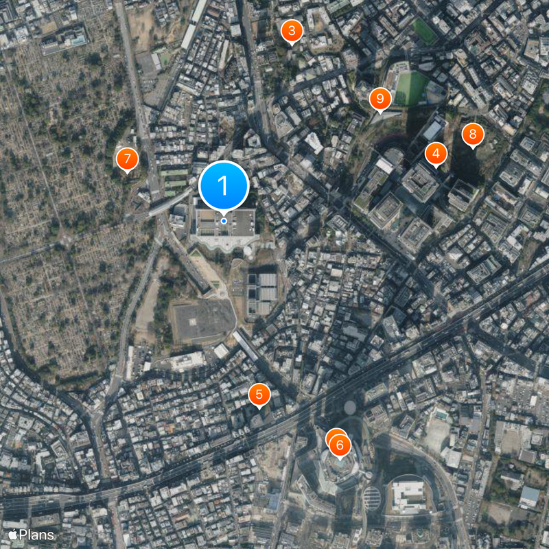 National Art Center, Tokyo Map