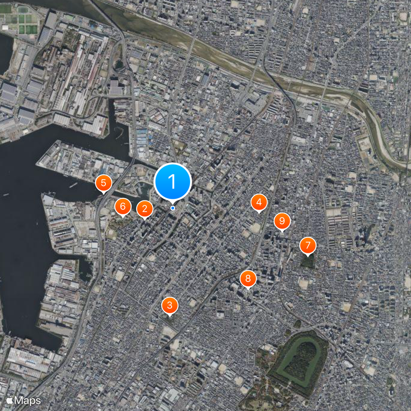 Sakai Station Map