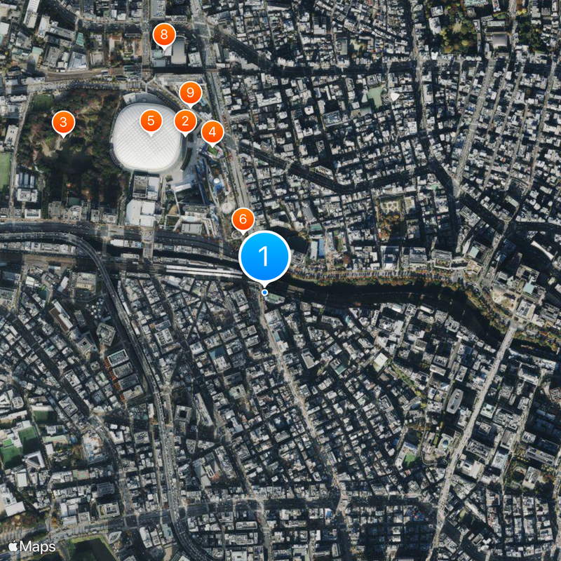 Toyo Academy Map