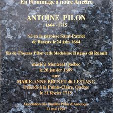 Commemorative plaque