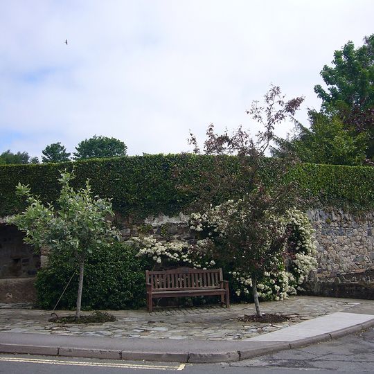 Granite Trough And Recess In South Wall Of Church Style Garden About 27 Metres South Of Trough Lane