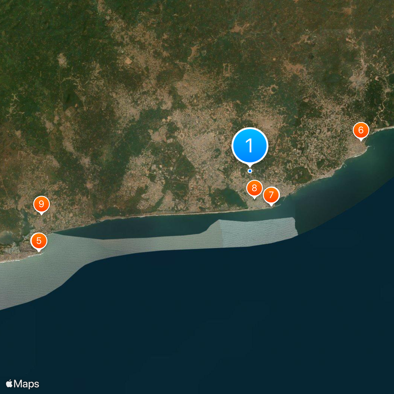 Mfantsipim School Map