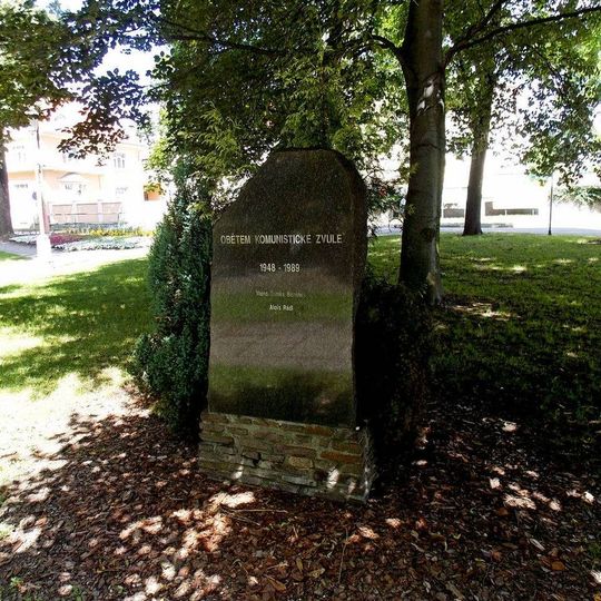 Památník obětem komunistické zvůle ve Vodňanech