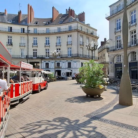 Petit train touristique à Nantes