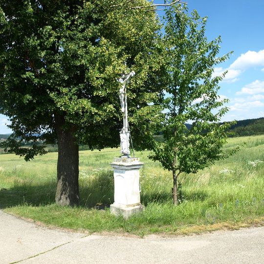 Kříž v Moravských Knínicích na střelnici
