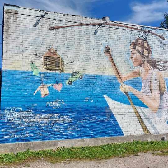 Wandmalerei, Kunstwerk