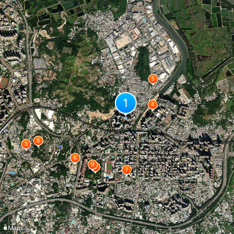 Long Ping Estate Map