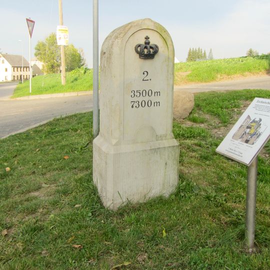 Königlich-Sächsischer Meilenstein Etzdorf