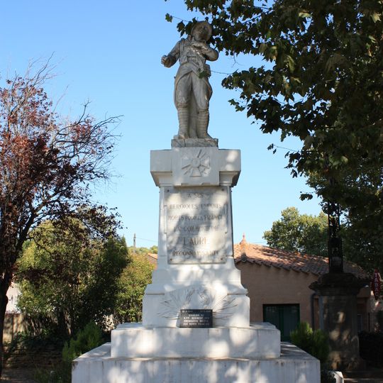 Monument aux morts de la guerre de 1914-1918 de Laure-Minervois