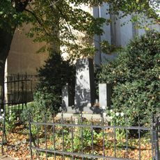 Památník osvobození v květnu 1945 u kostela svatého Martina ve Vidimi