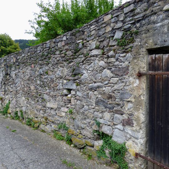 Mauer Lange Gasse bei Nr 8, Friesach