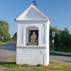 Chapel-shrine at cemetery in Lukov