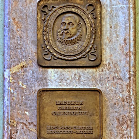 Pamětní deska Iacoba Galla Carniola