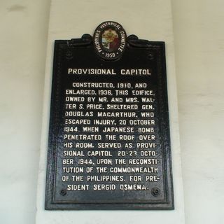 Provisional Capitol historical marker