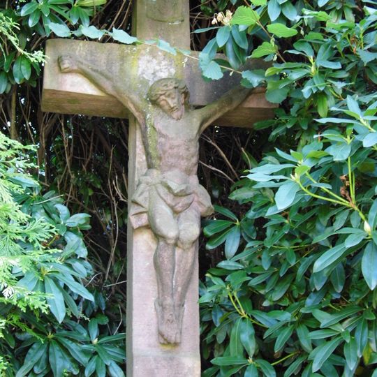 Kelkheim, Wegkreuz Gimbacher Weg 7, Kreuz