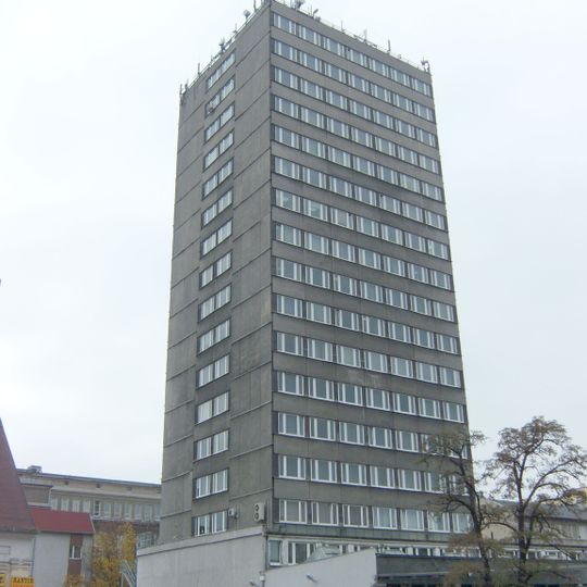 Wieżowiec Urzędu Pocztowego w Łodzi