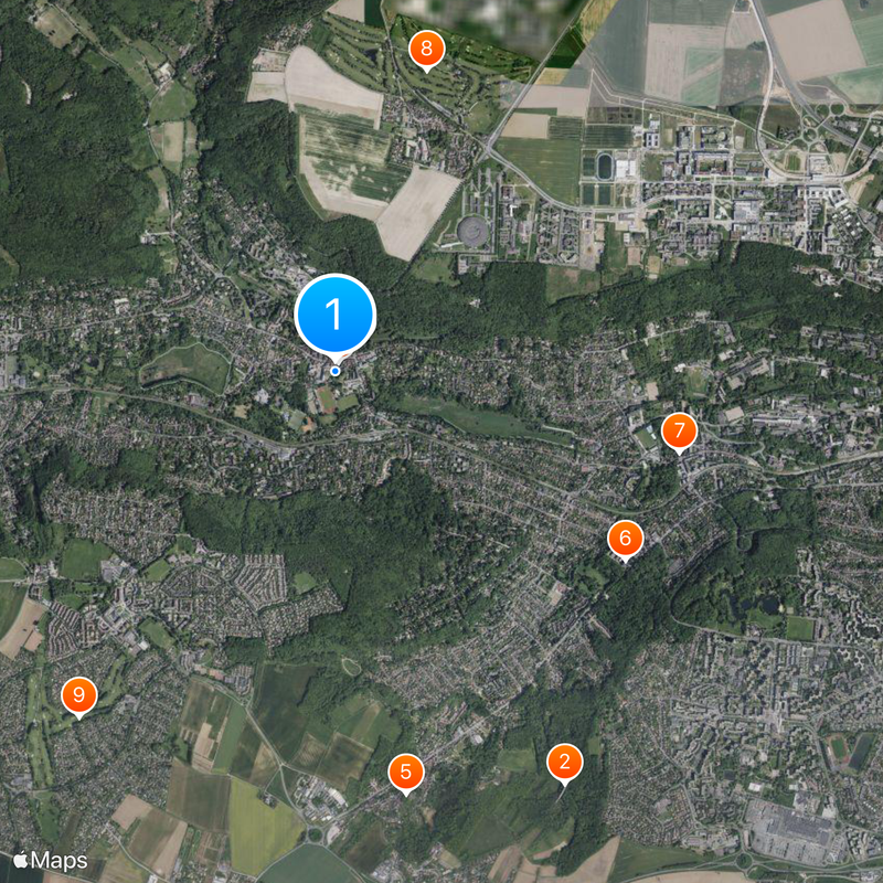 Gif-sur-Yvette Mappa