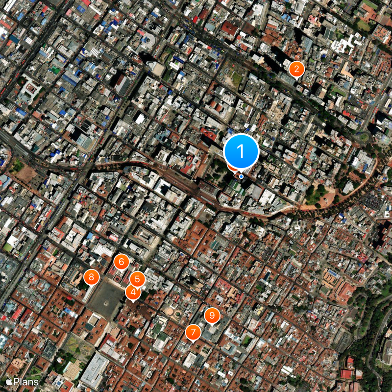 Museo dell'oro del Banco della Repubblica di Colombia Mappa