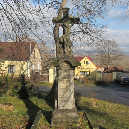 Kříž a současně pomník obětem 1. světové války