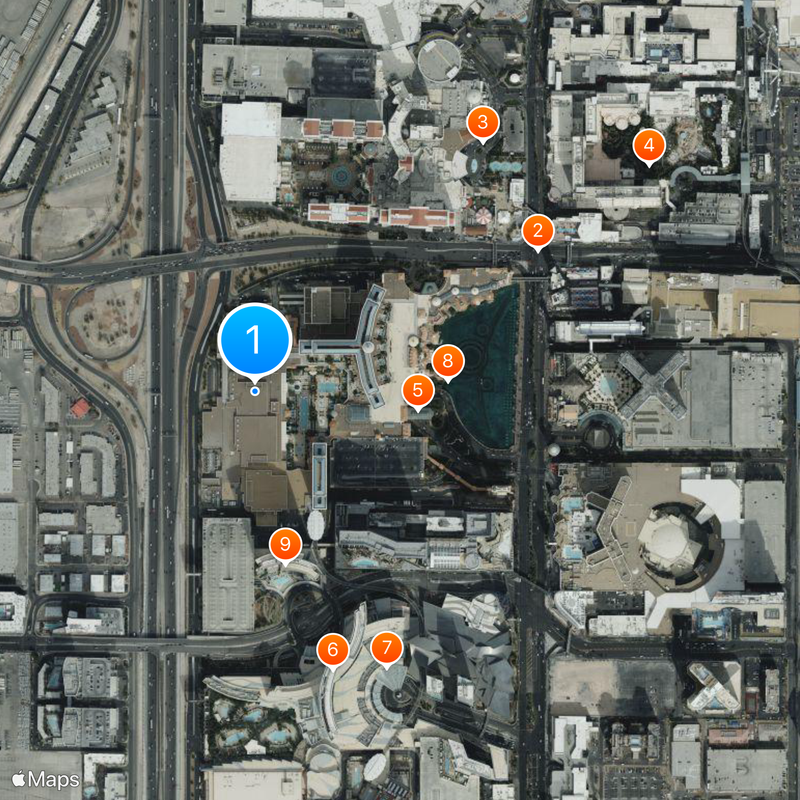 Bellagio Map