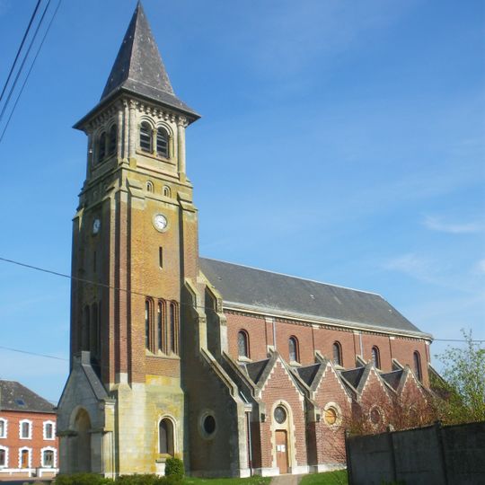 Église Saint-Sulpice de Courcelles-le-Comte