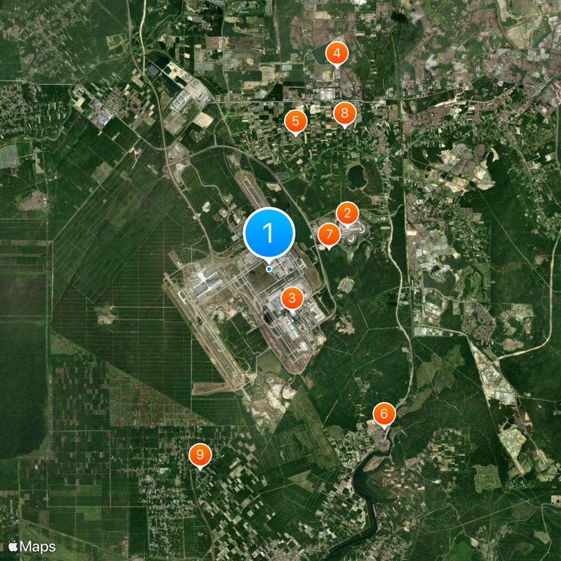 Kuala Lumpur International Airport Map