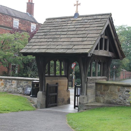 Lychgate outside Church of St Mary