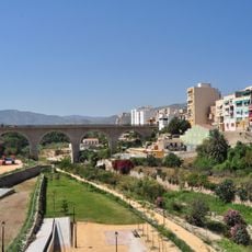 Trenet de la Marina bridge across Amadorio river in Villajoyosa